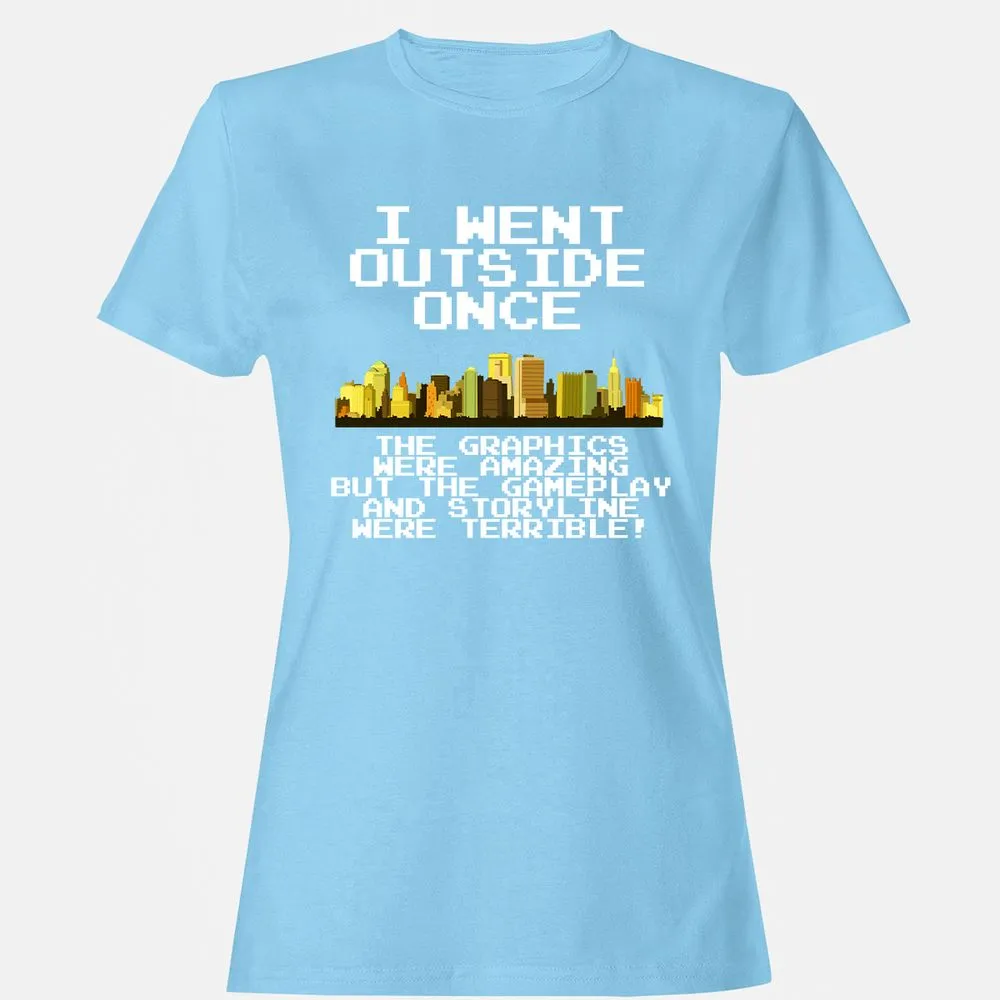 Women's T-Shirt - N497WA4U - Light Blue - 8