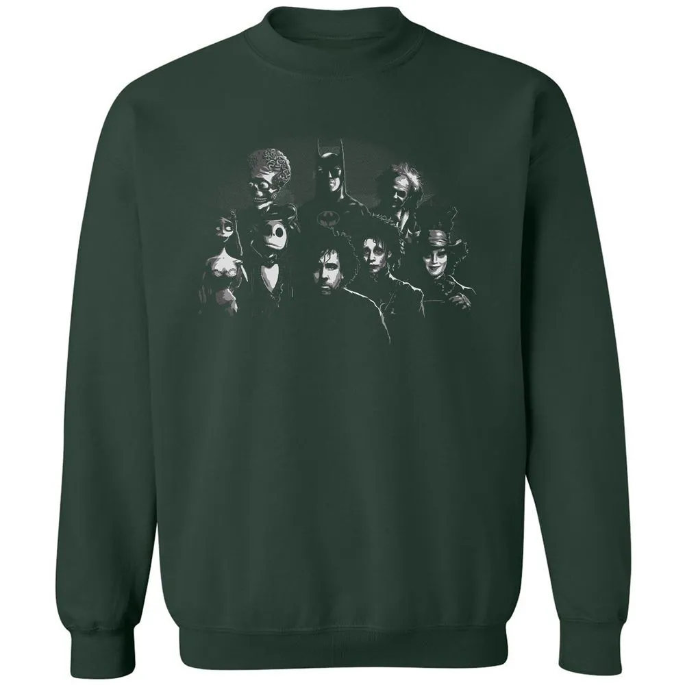 Classic Unisex Sweatshirt - D3L3YHMG - Forest Green - 4