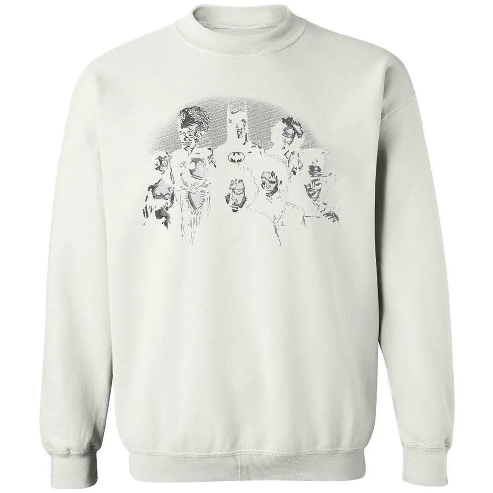 Classic Unisex Sweatshirt - D3L3YHMG - White - 12