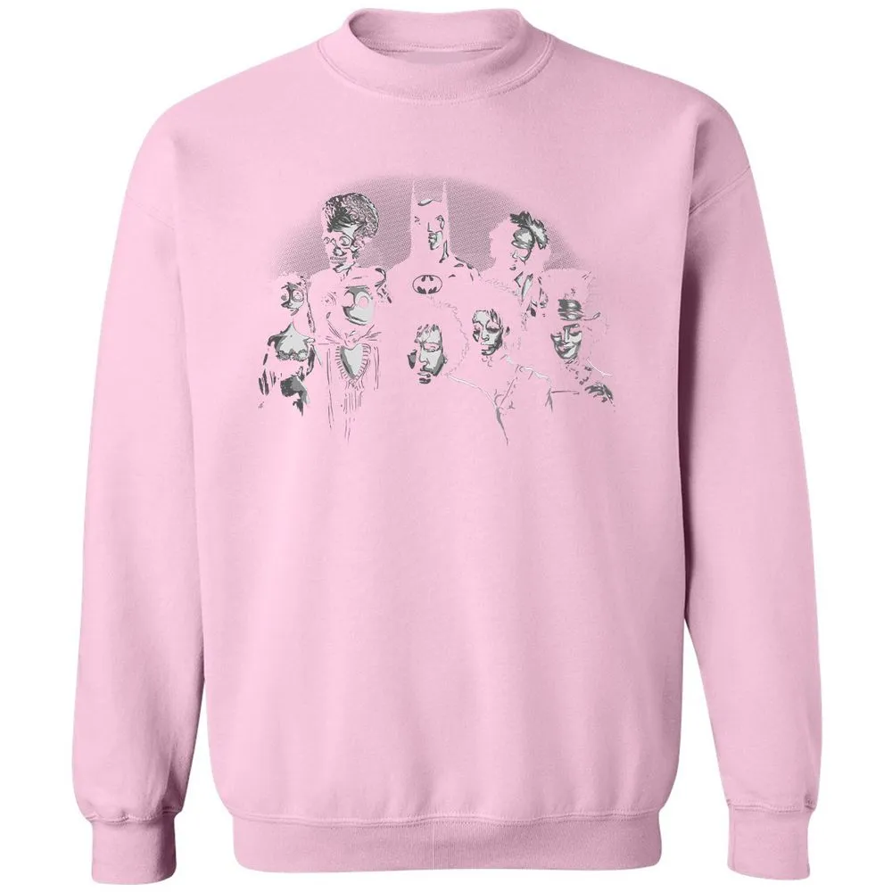 Classic Unisex Sweatshirt - D3L3YHMG - Light Pink - 3