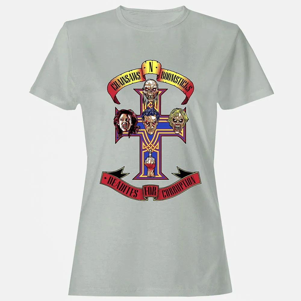 Women's T-Shirt - ANFNEJMH - Ash - 2