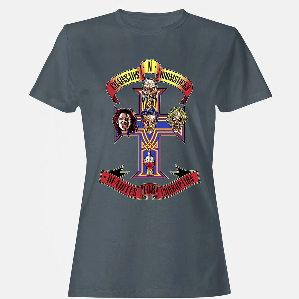Women's T-Shirt - ANFNEJMH - Charcoal - 3
