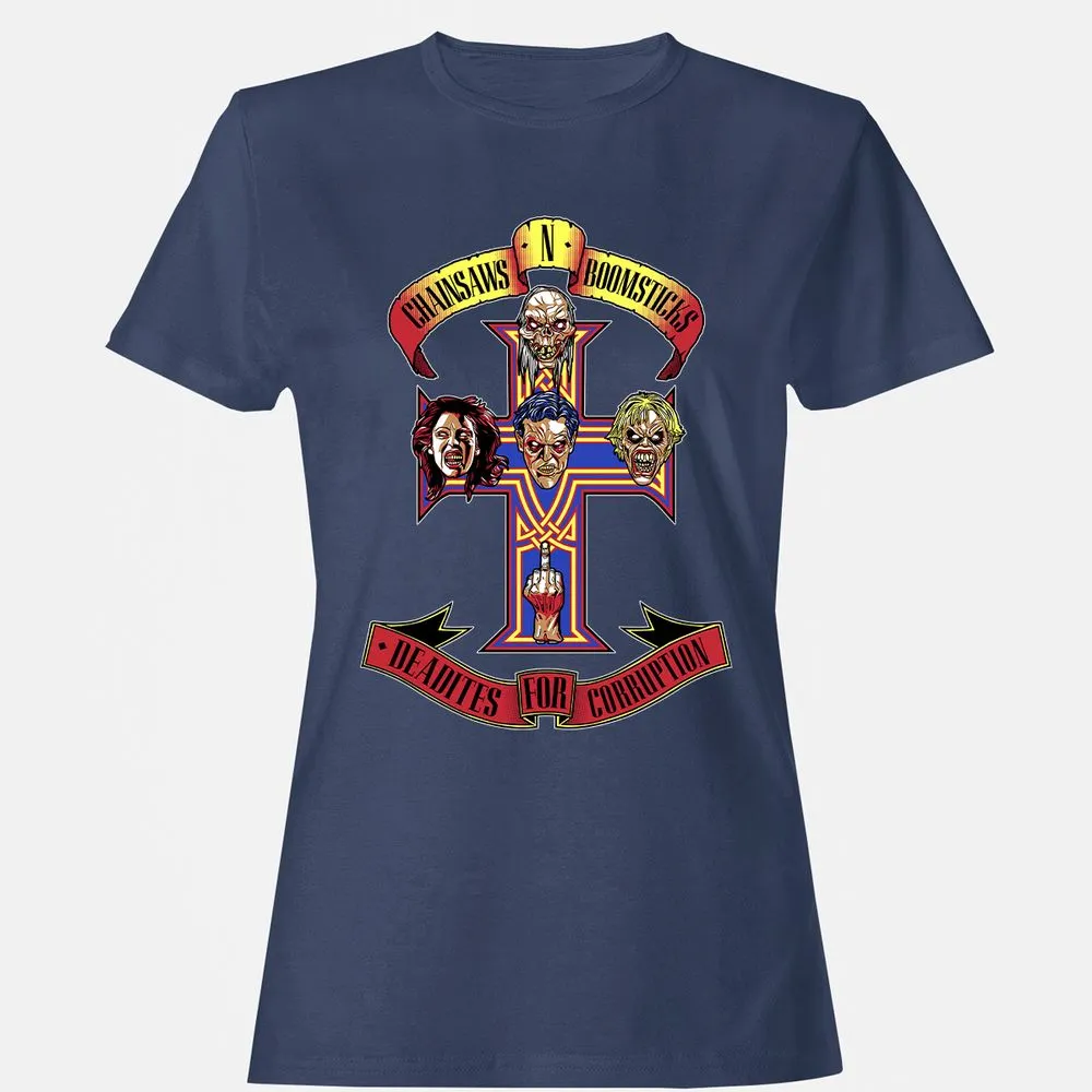 Women's T-Shirt - ANFNEJMH - Navy - 10