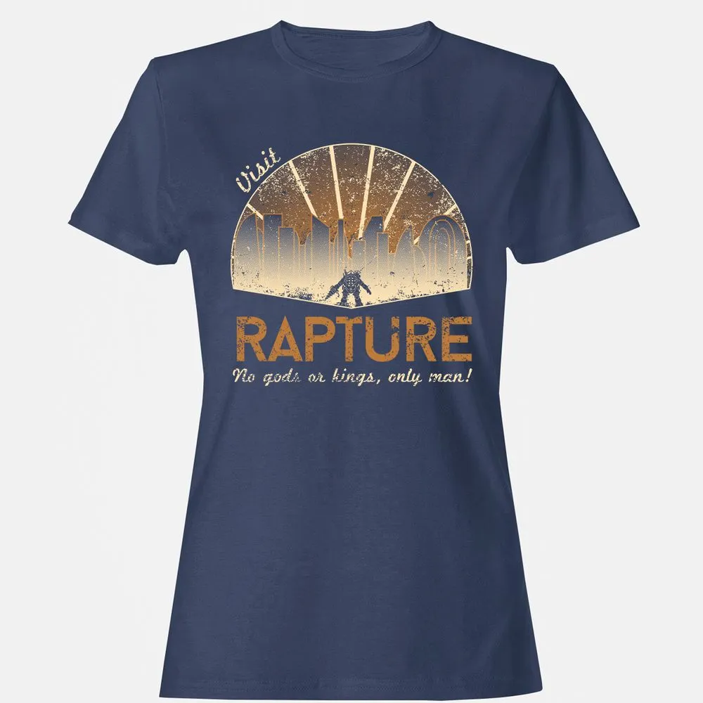Women's T-Shirt - VJJFR4U6 - Navy - 10