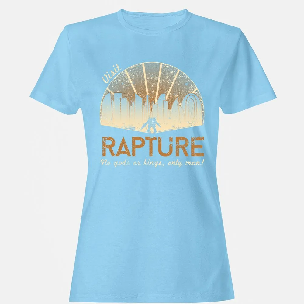 Women's T-Shirt - VJJFR4U6 - Light Blue - 8