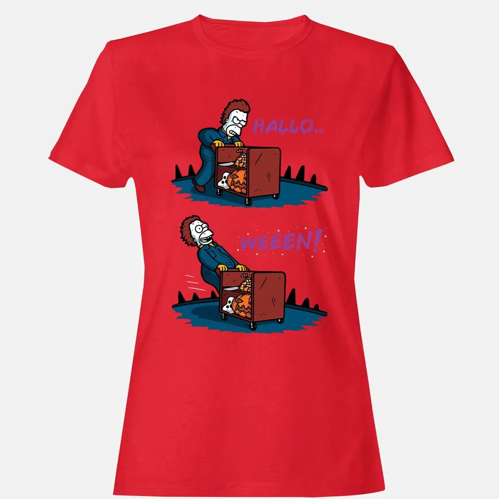 Women's T-Shirt - 4KPM226A - Red - 13