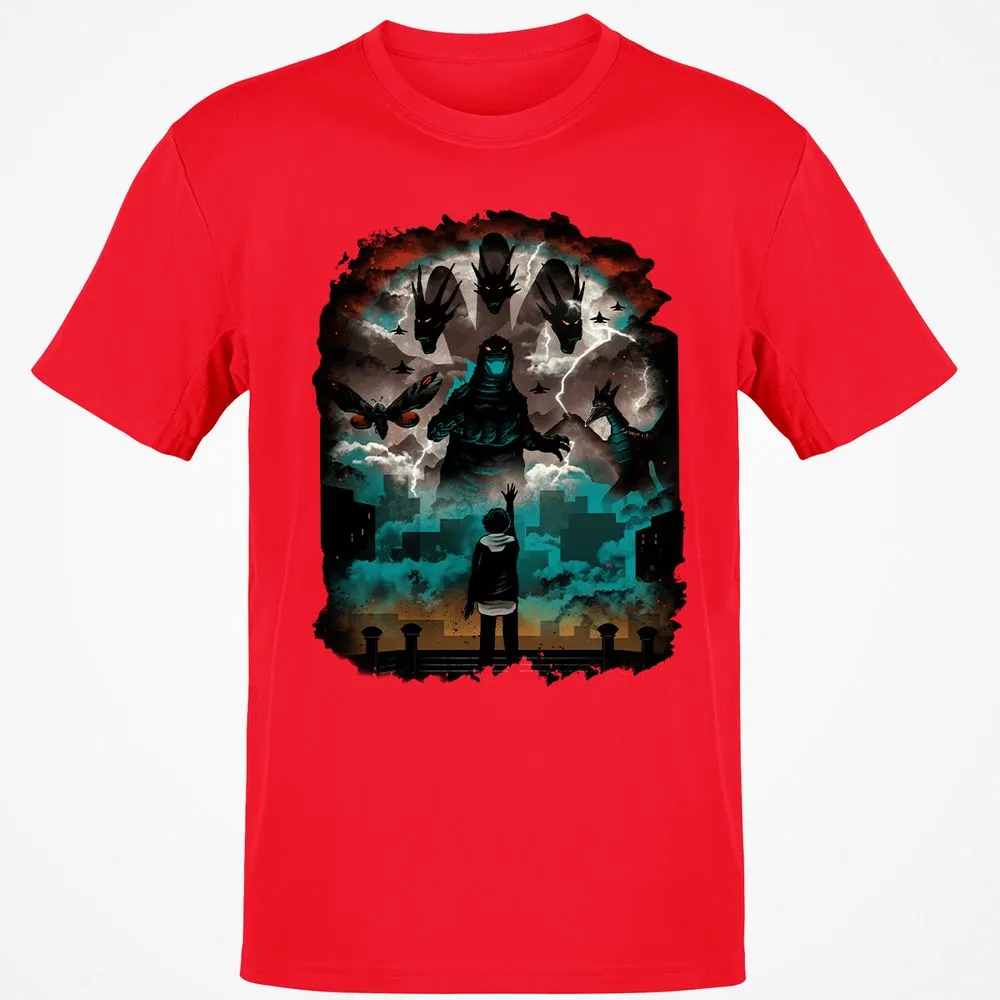 Classic Unisex T-Shirt - EGBAD7VD - Red - 10