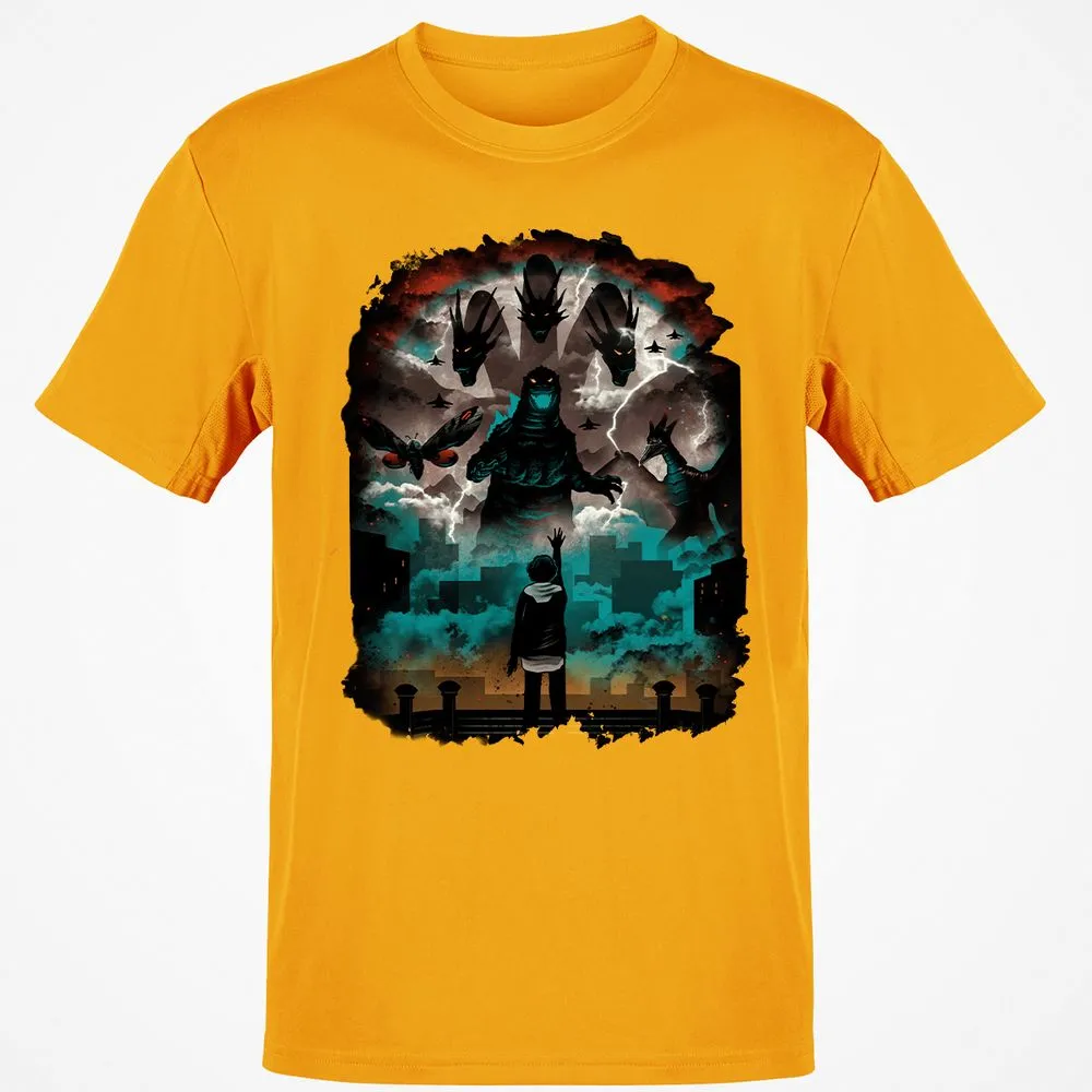 Classic Unisex T-Shirt - EGBAD7VD - Gold - 4