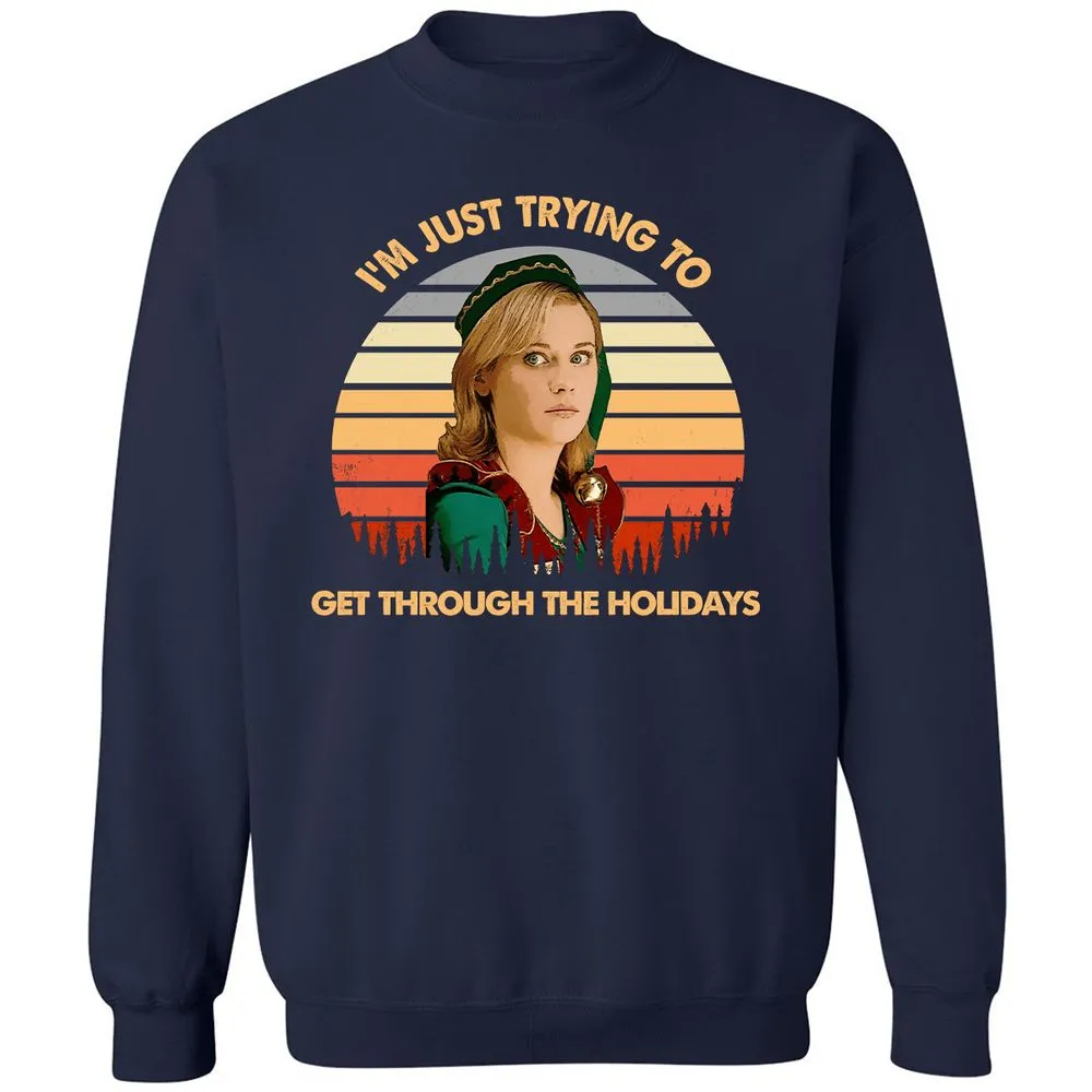 Classic Unisex Sweatshirt - XHMFJZUP - Navy - 2