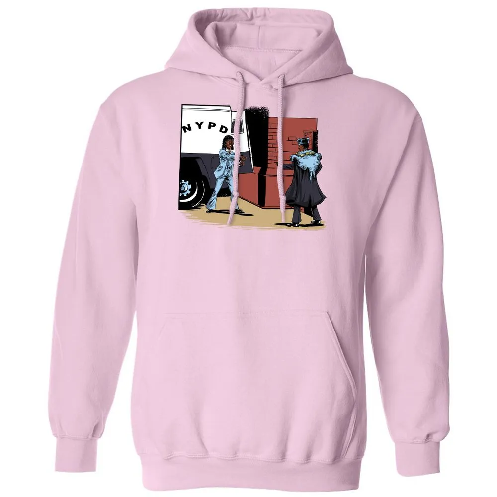 Classic Unisex Hoodie - ZZ56M2YX - Light Pink - 3