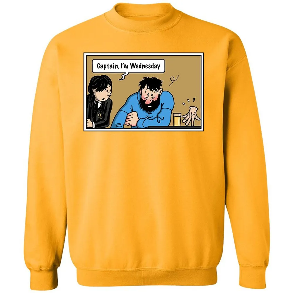 Classic Unisex Sweatshirt - 179JEY3W - Gold - 11