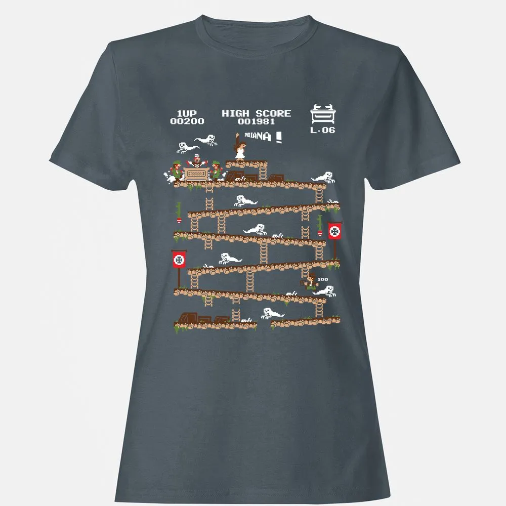 Women's T-Shirt - C2ZMHMT7 - Charcoal - 3