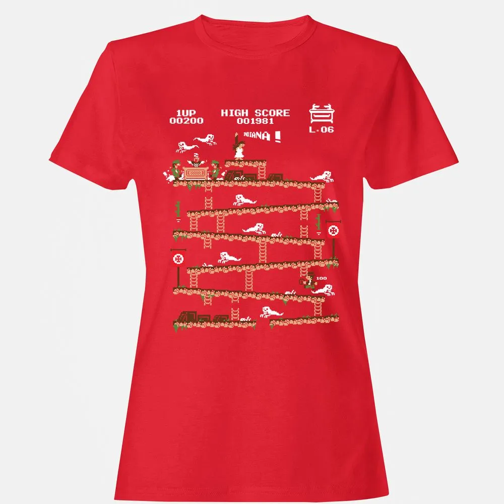 Women's T-Shirt - C2ZMHMT7 - Red - 13
