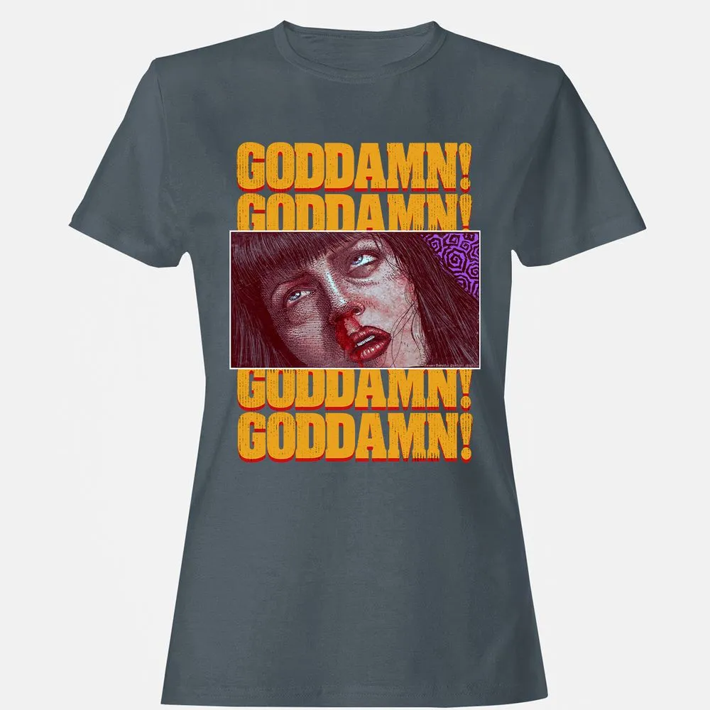 Women's T-Shirt - JHBD9G7J - Charcoal - 3