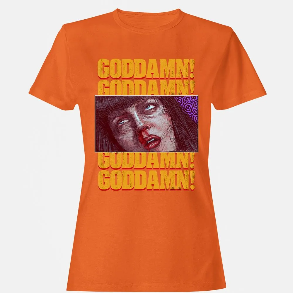 Women's T-Shirt - JHBD9G7J - Orange - 11