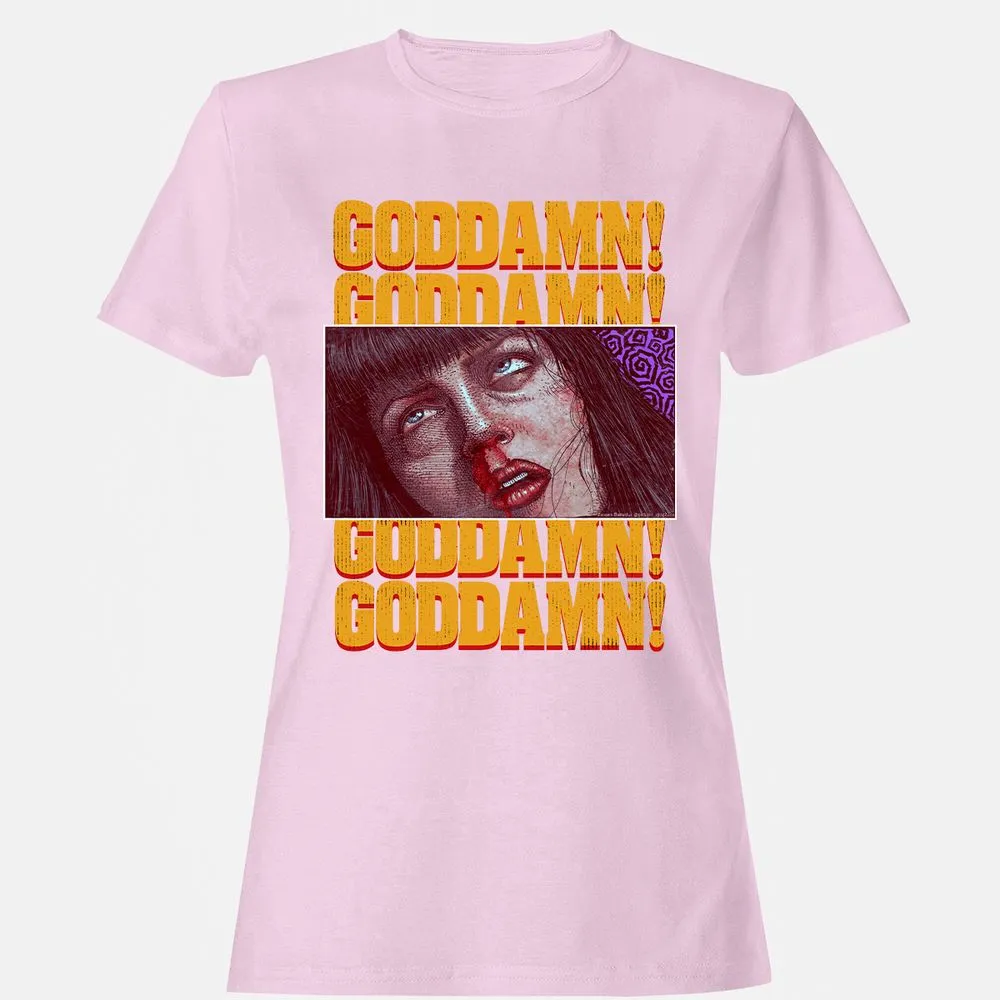 Women's T-Shirt - JHBD9G7J - Light Pink - 9