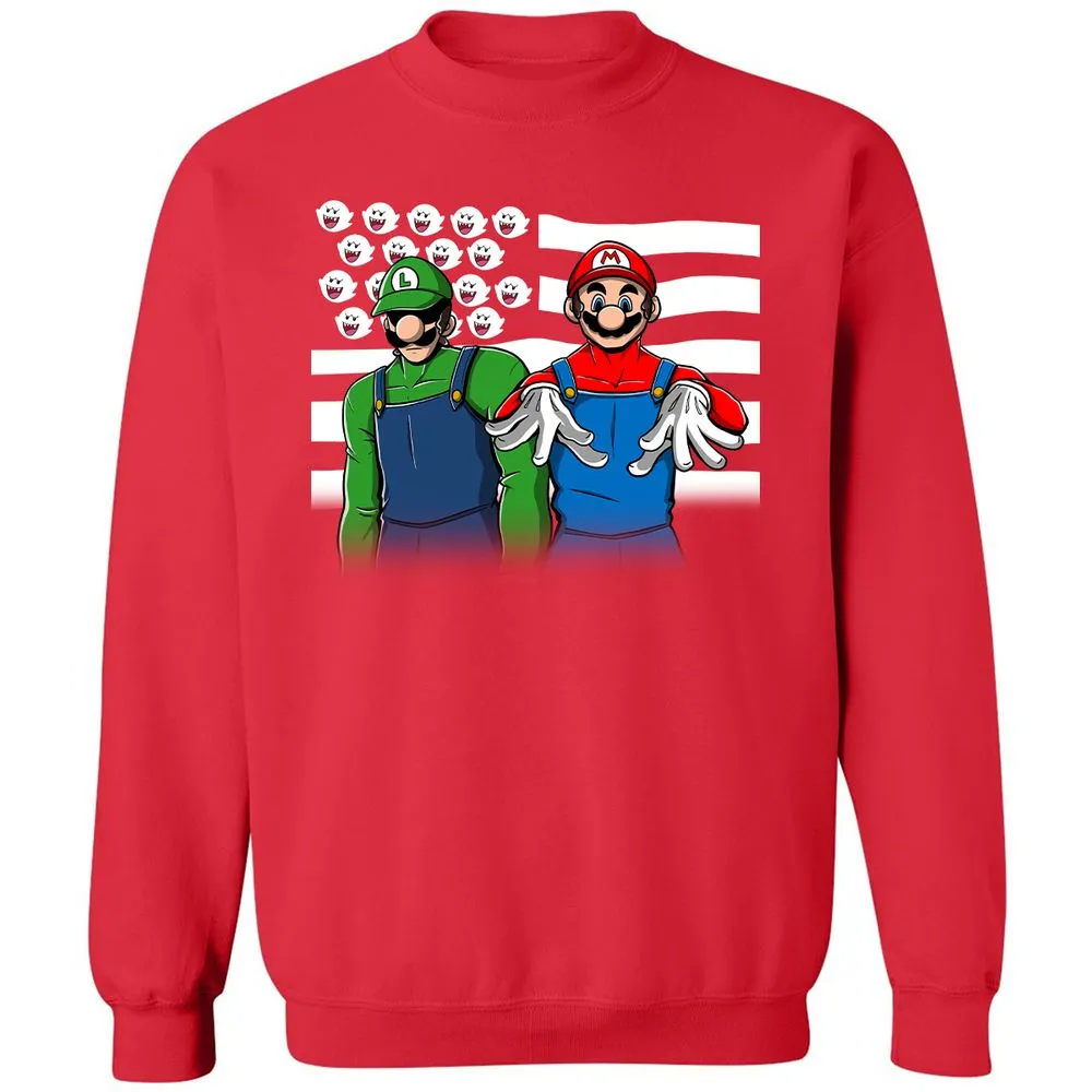 Classic Unisex Sweatshirt - 2RKCDSGG - Red - 5