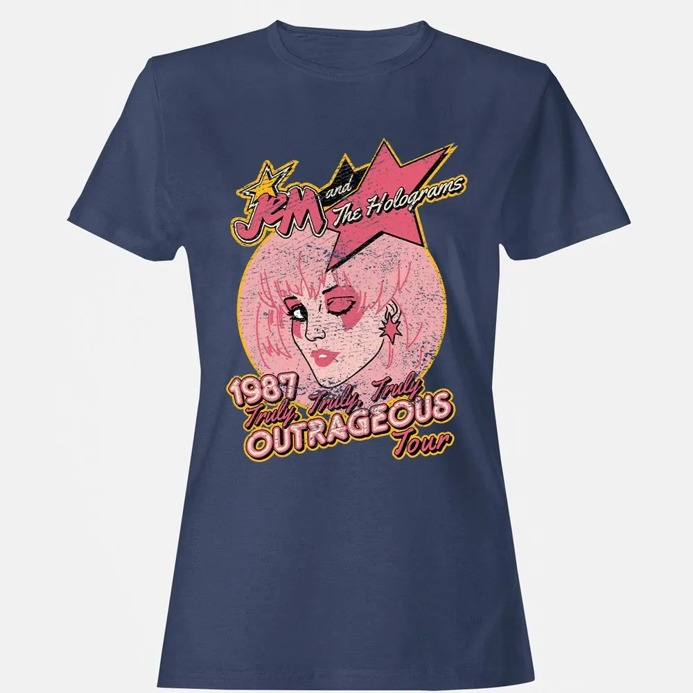 Women's T-Shirt - 3P8CNW6F - Navy - 10