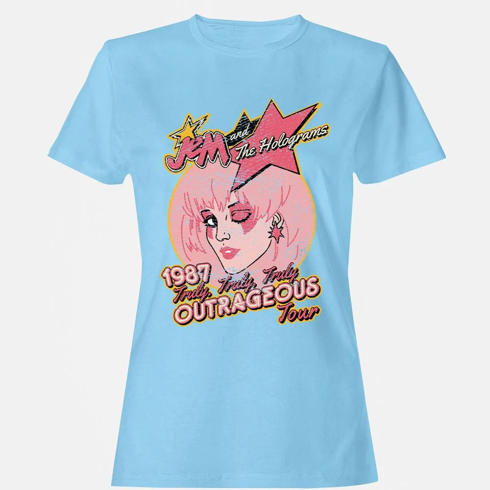 Women's T-Shirt - 3P8CNW6F - Light Blue - 8