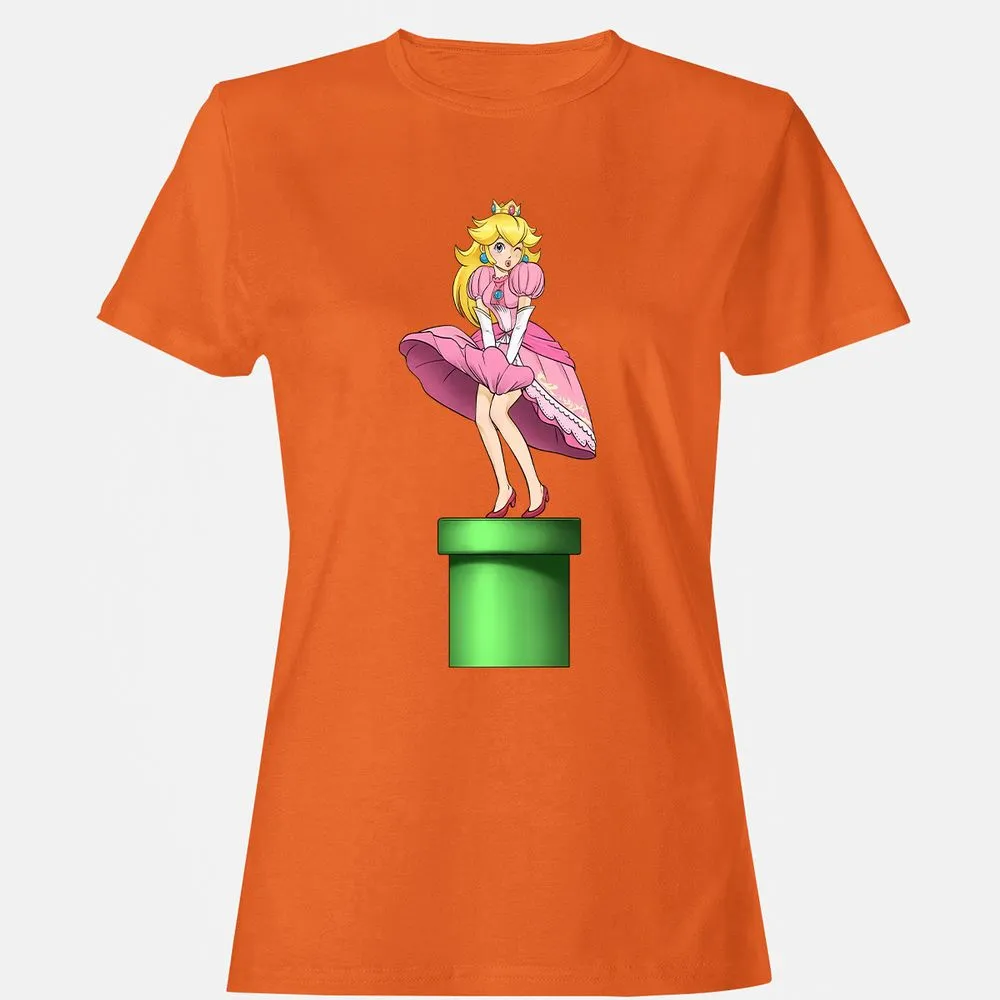 Women's T-Shirt - AQZ49JGR - Orange - 11