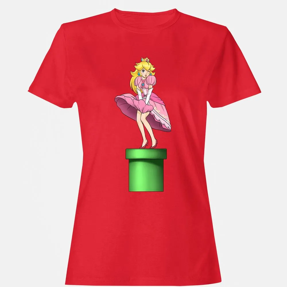 Women's T-Shirt - AQZ49JGR - Red - 13