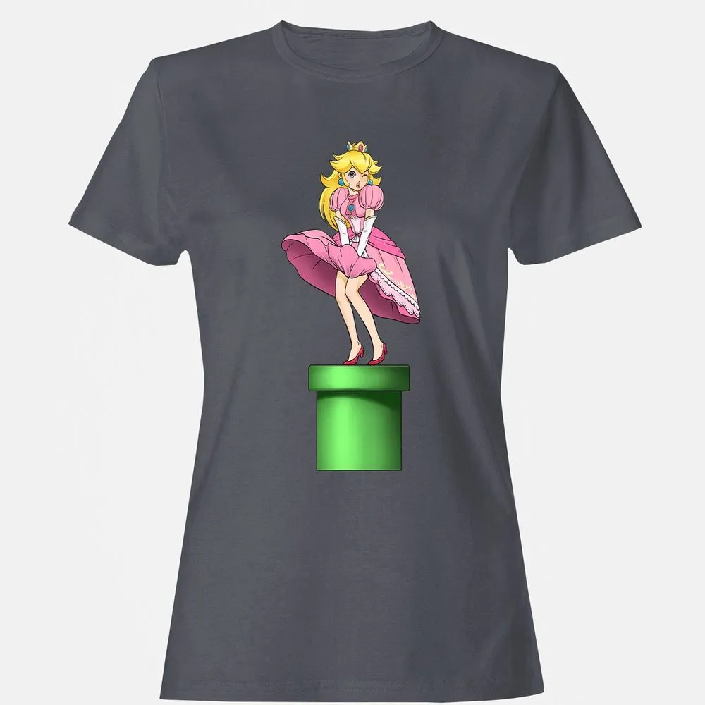 Women's T-Shirt - AQZ49JGR - Dark Heather - 5
