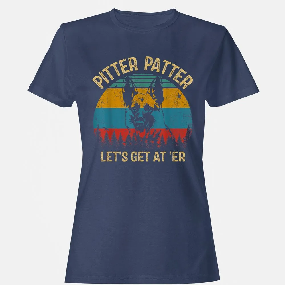 Women's T-Shirt - GKYLRZLT - Navy - 10