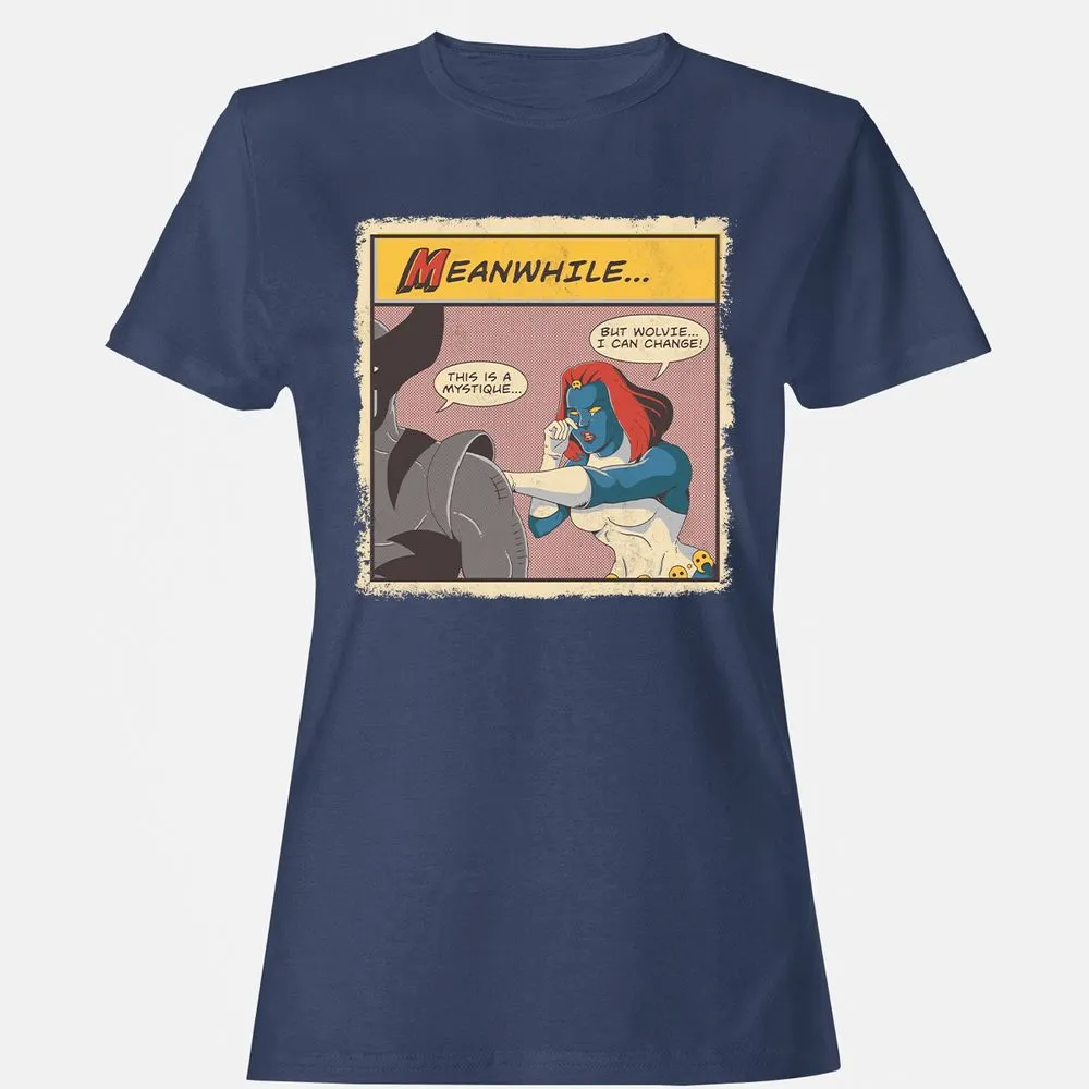 Women's T-Shirt - J946ECBQ - Navy - 10