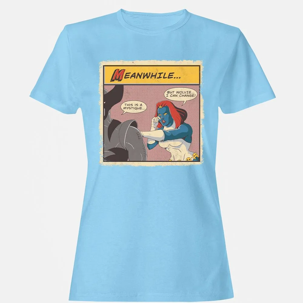 Women's T-Shirt - J946ECBQ - Light Blue - 8