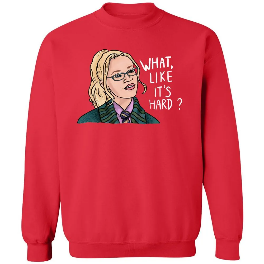 Classic Unisex Sweatshirt - UQ17AT6V - Red - 5
