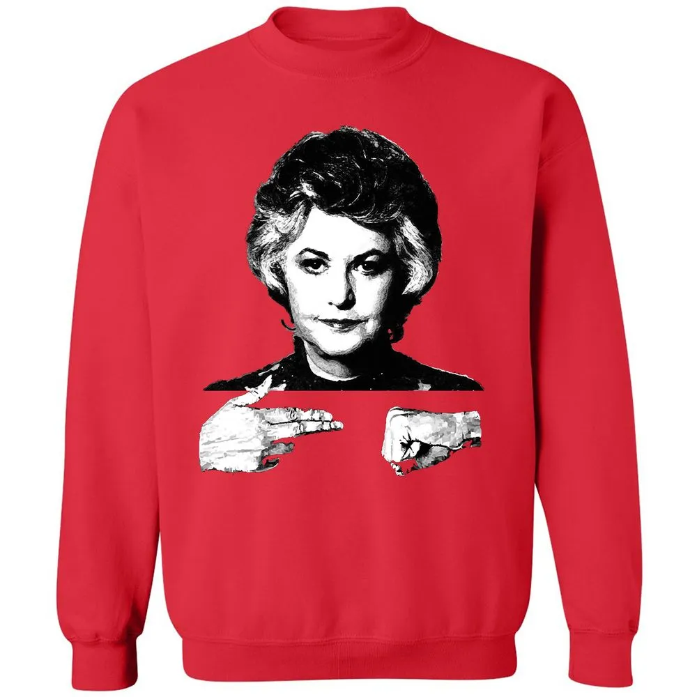 Classic Unisex Sweatshirt - 8NPQBTAG - Red - 5