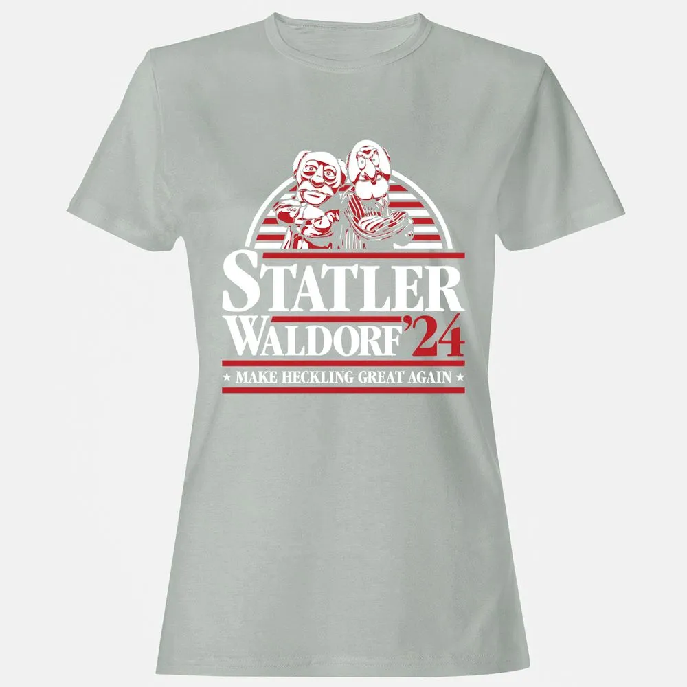 Women's T-Shirt - ZHPKEDGH - Ash - 2