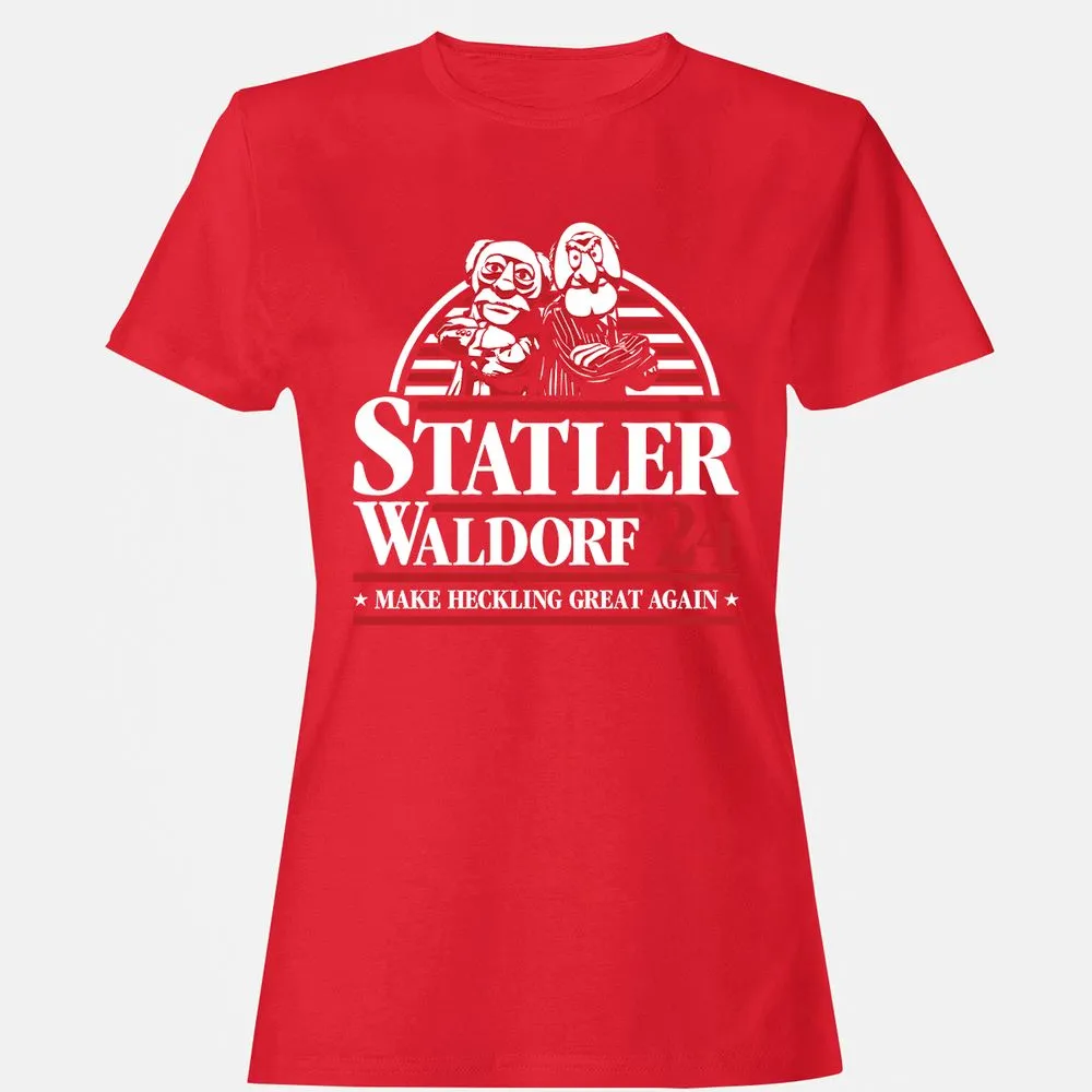 Women's T-Shirt - ZHPKEDGH - Red - 13