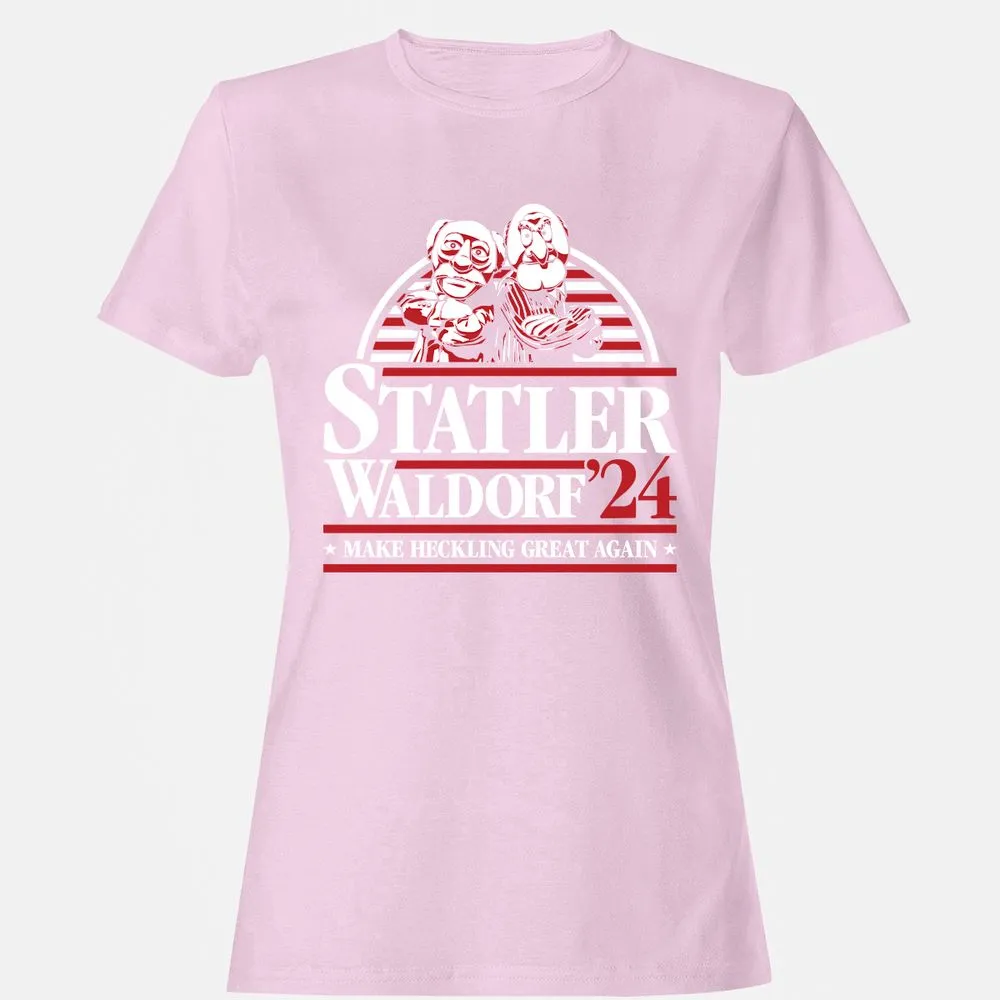 Women's T-Shirt - ZHPKEDGH - Light Pink - 9