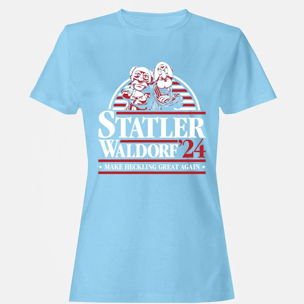 Women's T-Shirt - ZHPKEDGH - Light Blue - 8