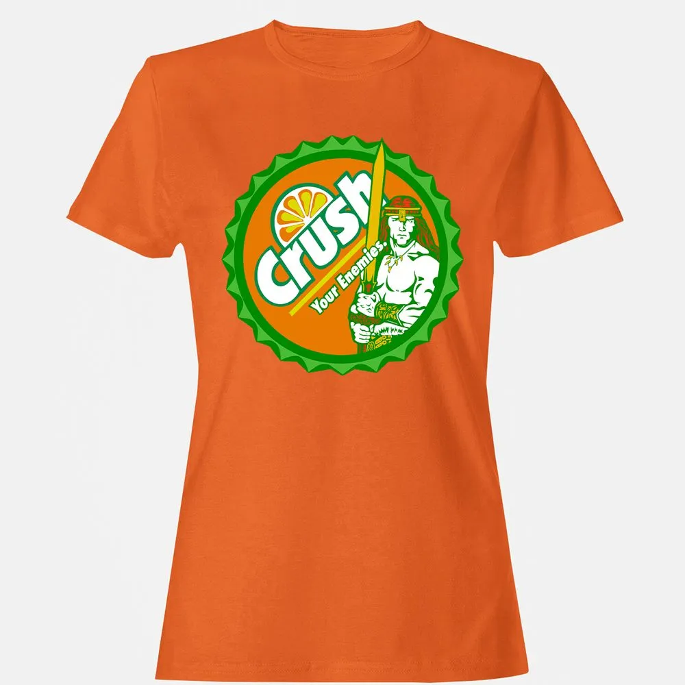 Women's T-Shirt - ALFGALQM - Orange - 11