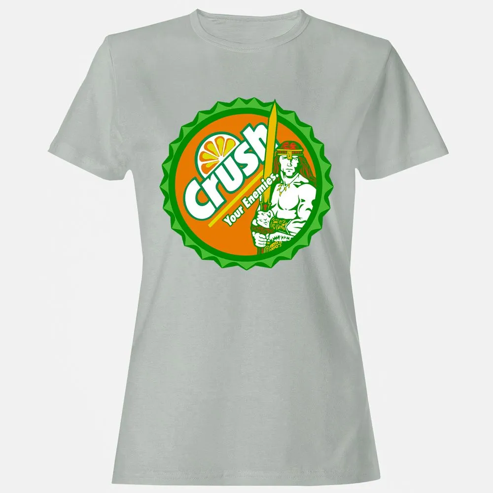 Women's T-Shirt - ALFGALQM - Ash - 2