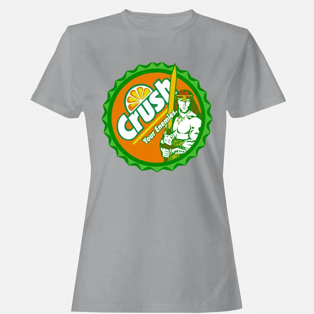 Women's T-Shirt - ALFGALQM - Sport Grey - 15