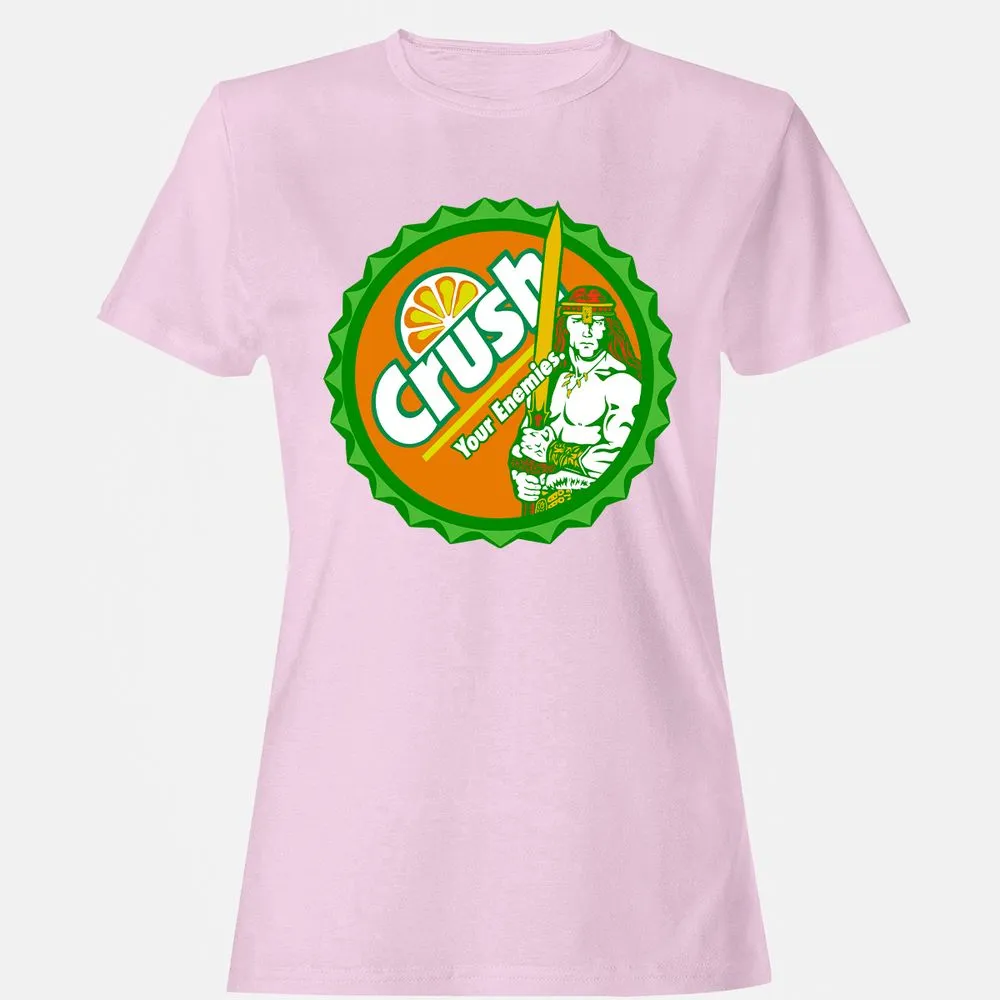 Women's T-Shirt - ALFGALQM - Light Pink - 9