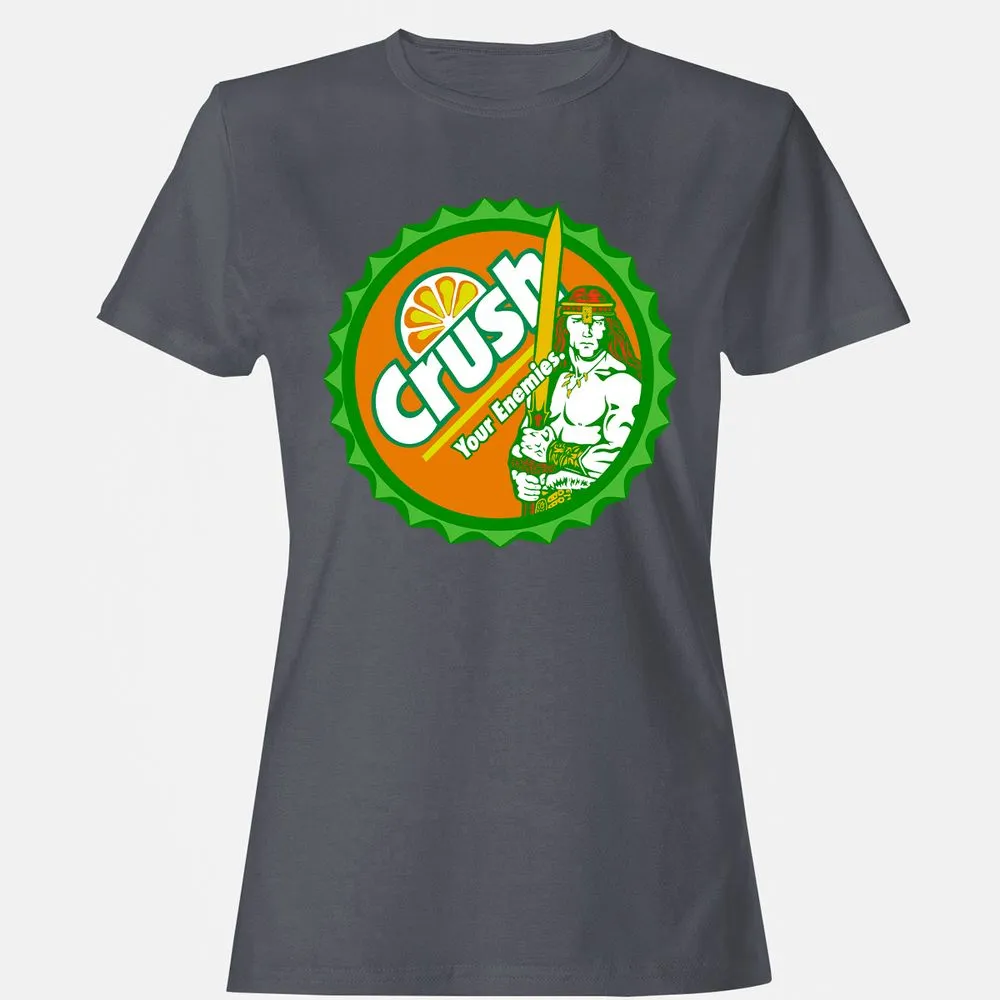 Women's T-Shirt - ALFGALQM - Dark Heather - 5