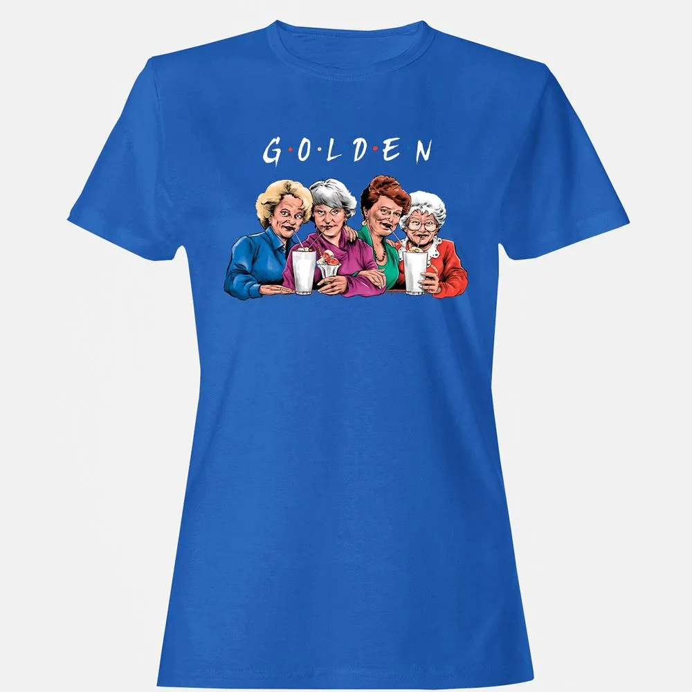 Women's T-Shirt - A5UXB8VQ - Royal - 14