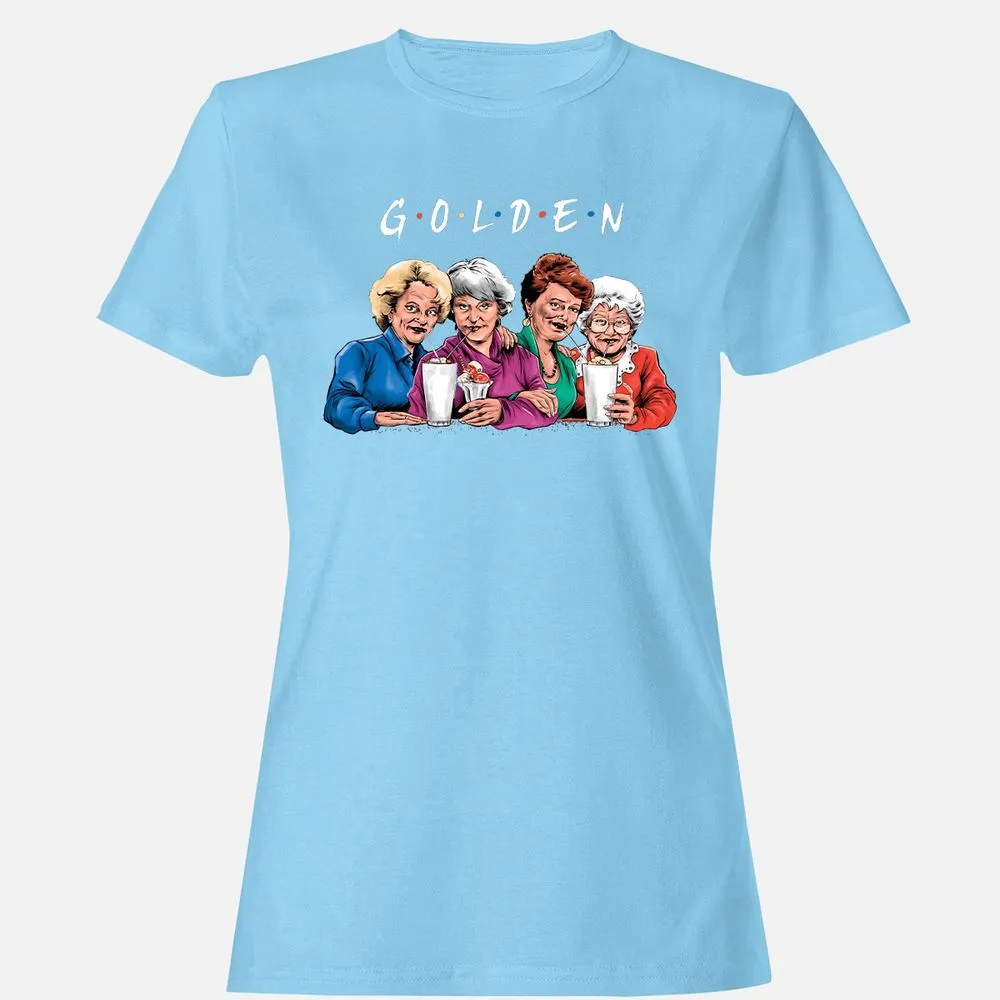 Women's T-Shirt - A5UXB8VQ - Light Blue - 8