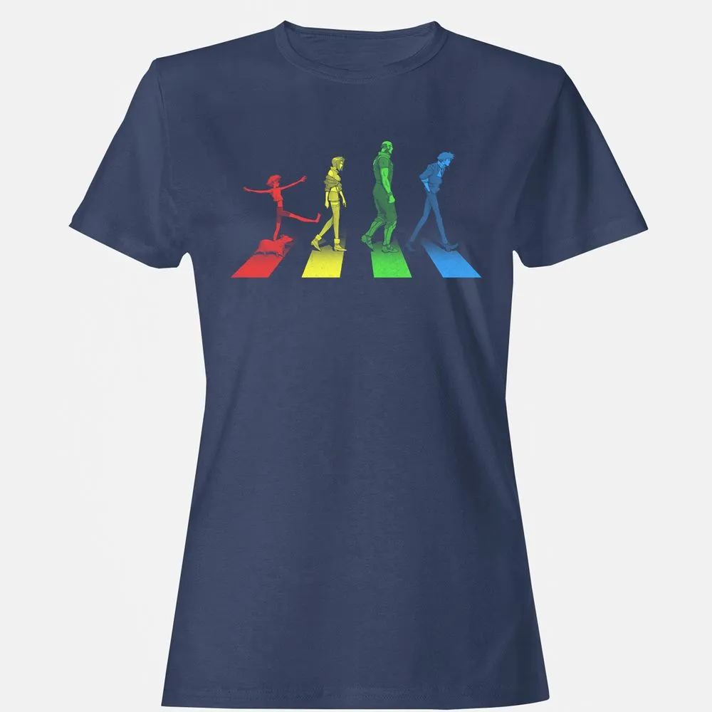 Women's T-Shirt - 9S6BDUNQ - Navy - 10
