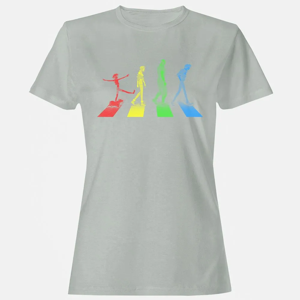 Women's T-Shirt - 9S6BDUNQ - Ash - 2