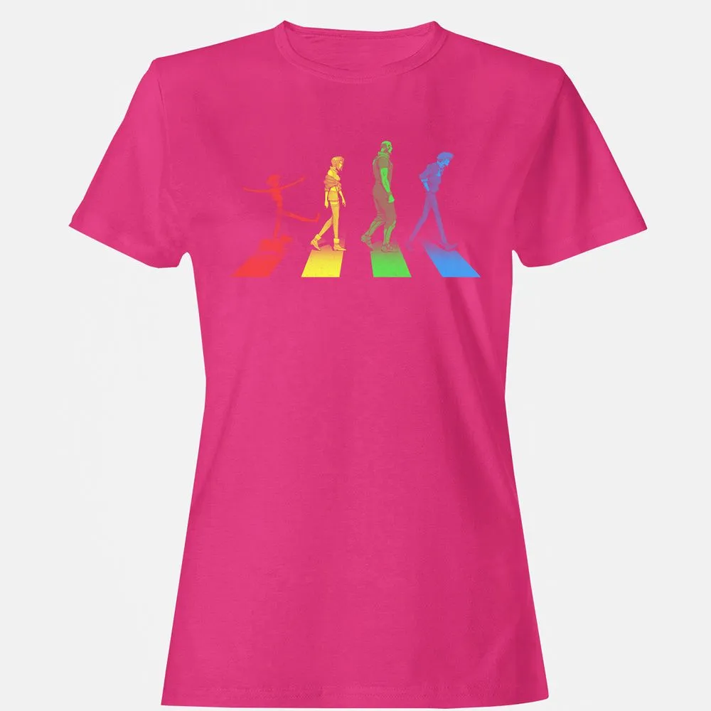 Women's T-Shirt - 9S6BDUNQ - Heliconia - 6
