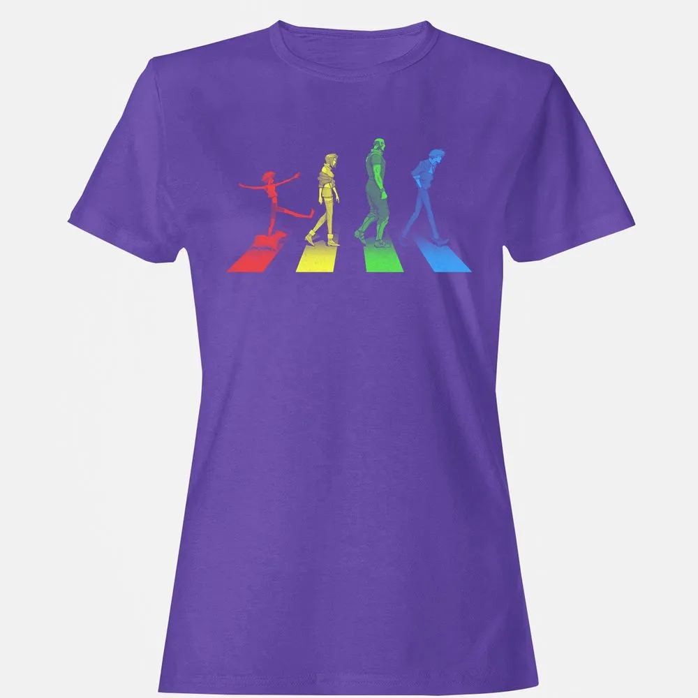 Women's T-Shirt - 9S6BDUNQ - Purple - 12