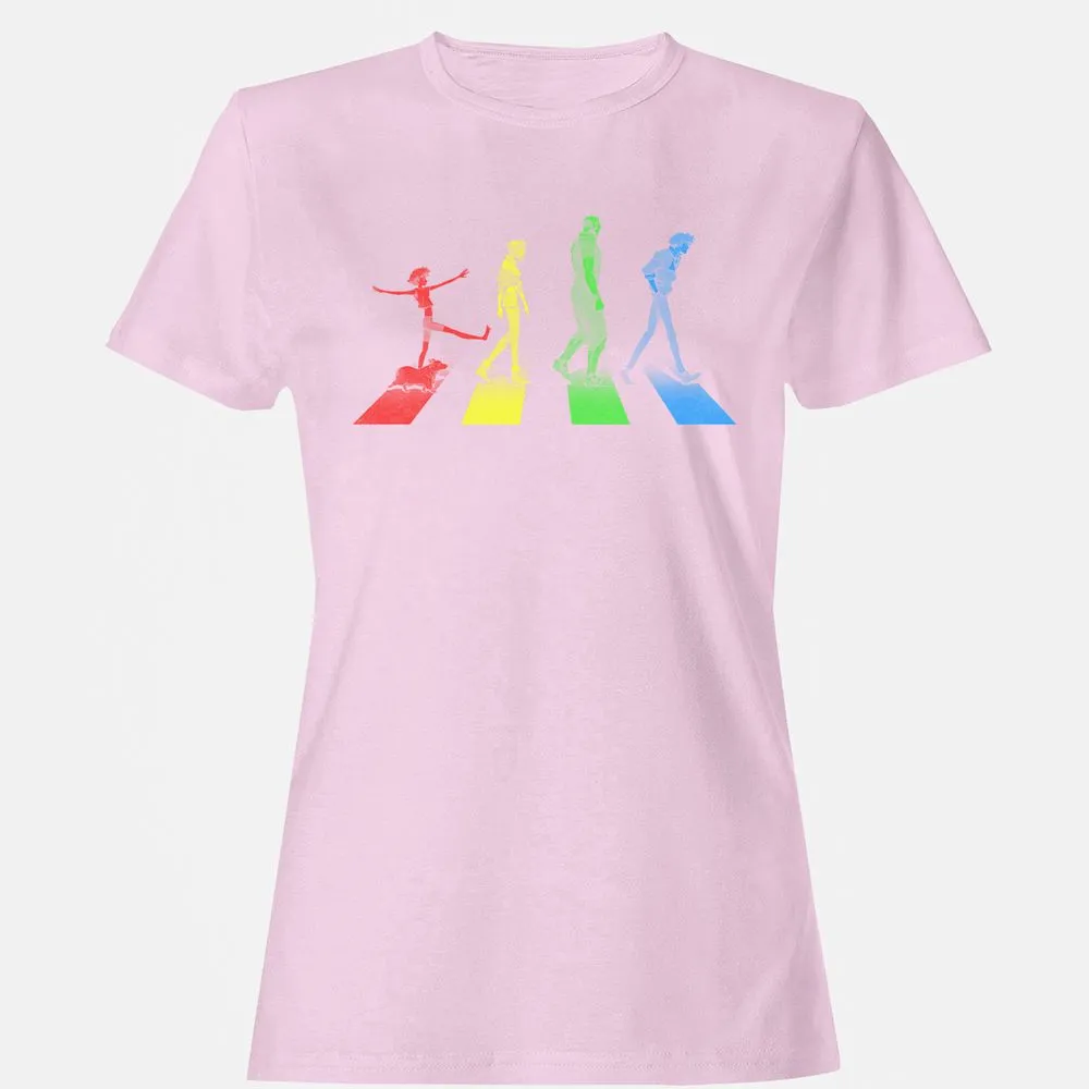 Women's T-Shirt - 9S6BDUNQ - Light Pink - 9