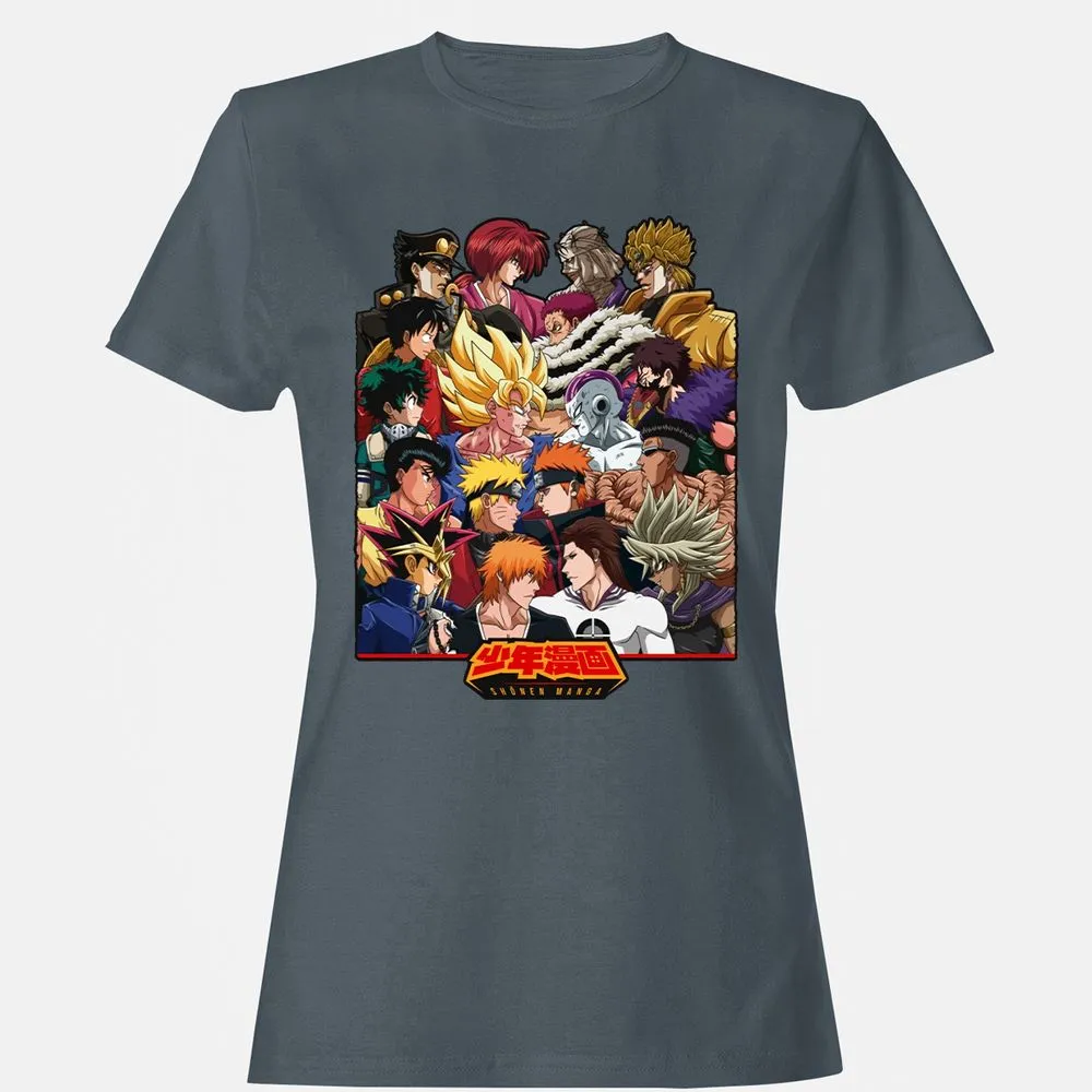 Women's T-Shirt - AELBD4L4 - Charcoal - 3