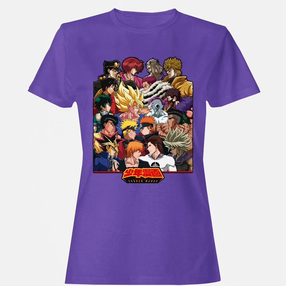 Women's T-Shirt - AELBD4L4 - Purple - 12