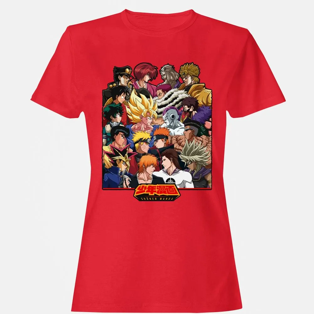 Women's T-Shirt - AELBD4L4 - Red - 13